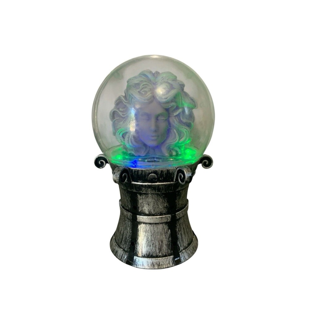 Disney Parks Haunted Mansion Madame Leotta Talking Crystal Ball Fog Lights Works